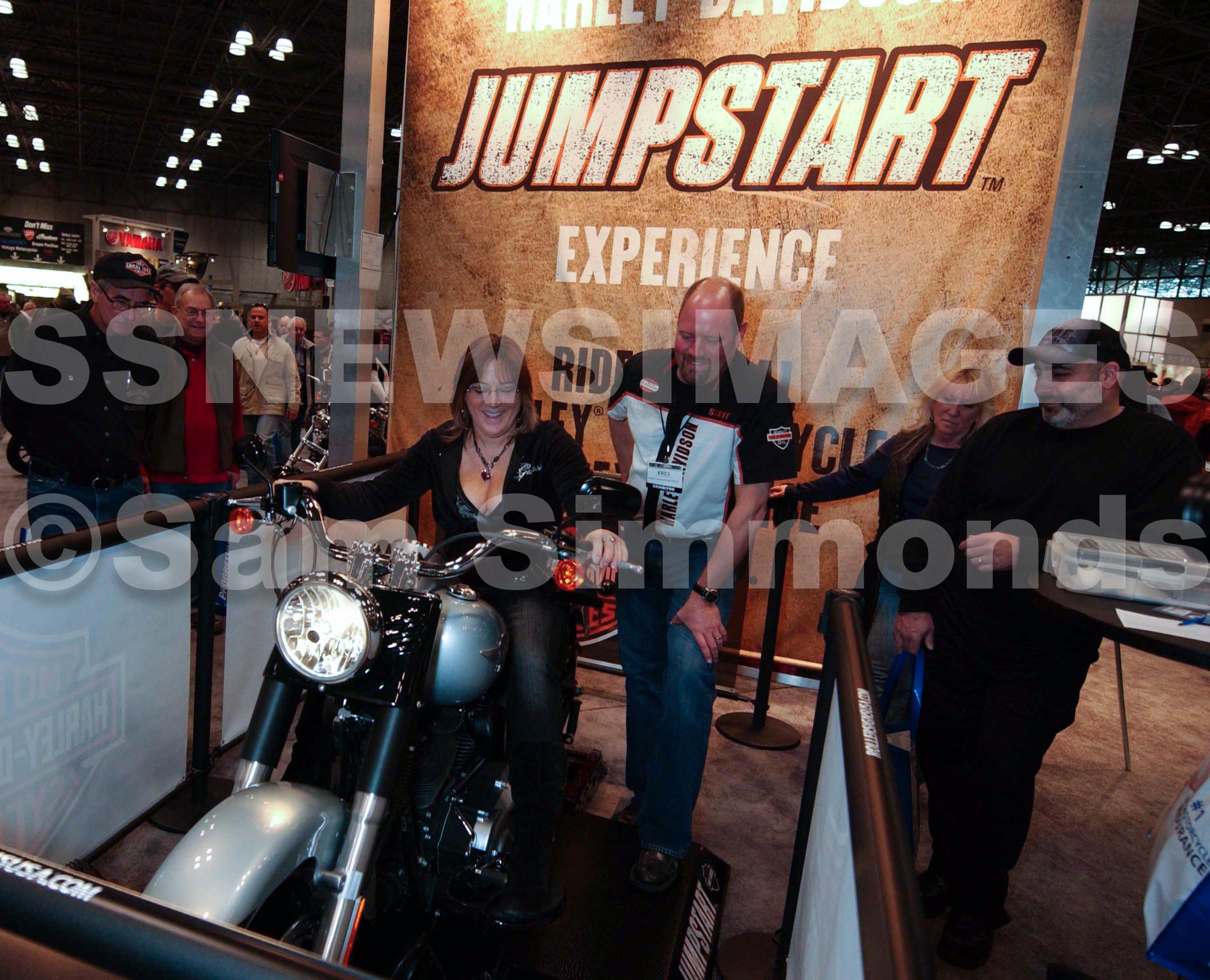 International Motorcycle Show In New York 2012…Paul Teutul Jr…Ducati Fashion Show ...
